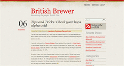 Desktop Screenshot of britishbrewer.com